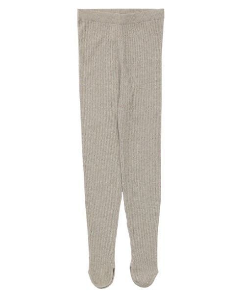 select MOCA（セレクトモカ）の「2020 A/W ラウンドニットレギンス/レイヤードニットパンツ/スリットニットレギンス（レギンス/スパッツ・レディース・カーキ/ベージュ/ブラウン・FREE）」の17枚目の写真