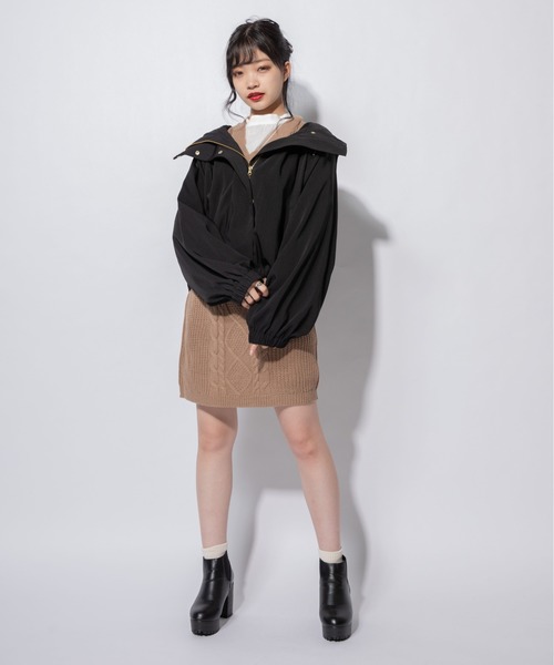 Mysa&Liina(ミーサリーナ)の「ケーブルニットベストセットアップ(ニット/セーター・レディース・ベージュ/ピンク・M/L)」の14枚目の写真