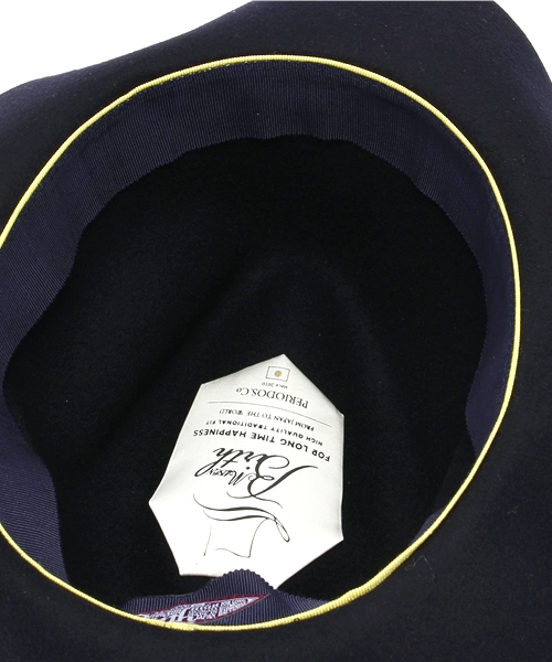 NANO universe(ナノユニバース)の「Birth(バース)/ LA BONNE HAT(ハット・メンズ・ネイビー/ブラック・58)」の9枚目の写真