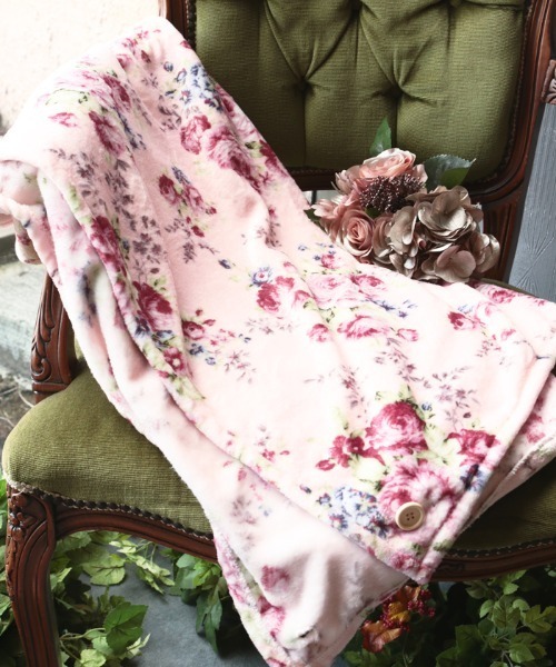 ふんわりローズブランケット ブランケット Axes ブランケット インテリア Femme アクシーズファム のファッション Axes セール