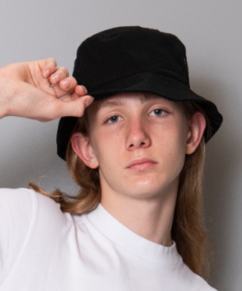 newhattan（ニューハッタン）の「バケットハット（ハット・レディース・ブラック/ネイビー/カーキ/アイボリー・MEDIUM/LARGE）」の3枚目の写真