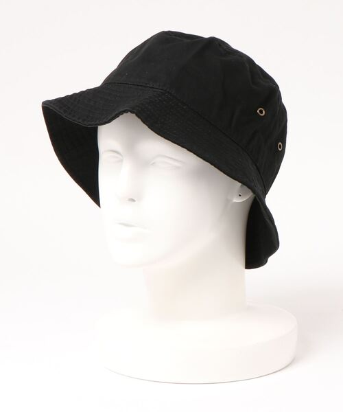 newhattan（ニューハッタン）の「バケットハット（ハット・レディース・ブラック/ネイビー/カーキ/アイボリー・MEDIUM/LARGE）」の15枚目の写真