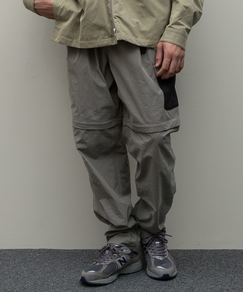 bal(バル)の「【2021春夏】CARGO POCKET NYLON ZIP OFF PANT(その他パンツ・レディース・ブラック/ベージュ/オリーブ・MEDIUM/LARGE/X-LARGE)」の2枚目の写真