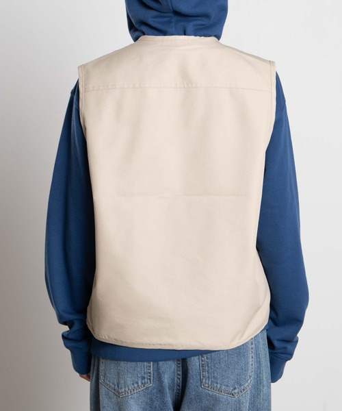 WEGO（ウィゴー）の「WEGO/ポケットフィッシングベスト（ベスト・レディース・ベージュ・FREE）」の7枚目の写真