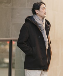 URBAN RESEARCH DOORS | マペル フードシングルコート∴(その他アウター)