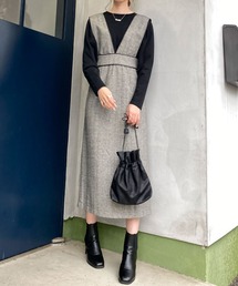 archives | パイピングヘリンボーンワンピース(ワンピース)