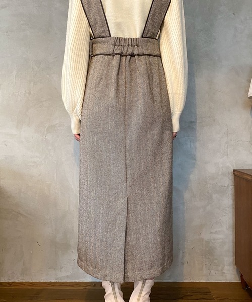 archives(アルシーヴ)の「パイピングヘリンボーンワンピース(ワンピース・レディース・アイボリー/ブラック/ブラウン・MEDIUM)」の15枚目の写真