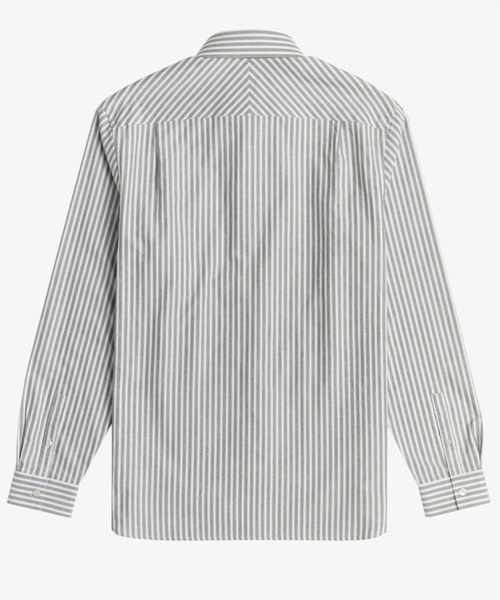 FRED PERRY（フレッドペリー）の「Vertical Stripe Shirt（シャツ/ブラウス・メンズ・ホワイト/ホワイト系その他・S/M/L/XS）」の7枚目の写真