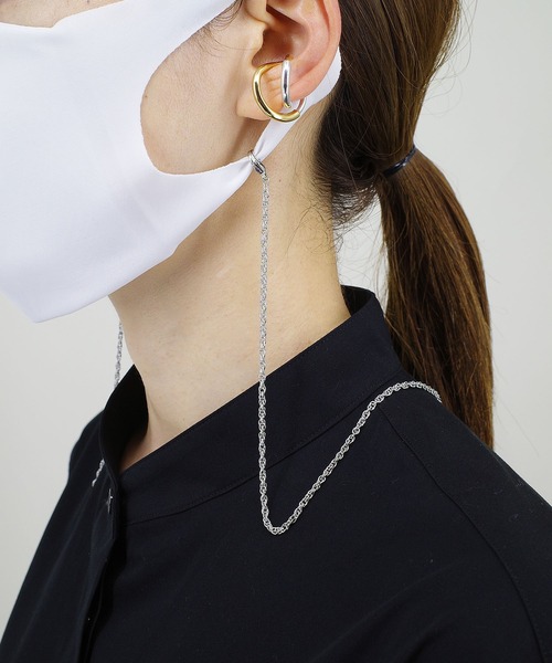 SIGNAL(シグナル)の「【ZOZO限定】マスクチェーン/マスクストラップ/ネックレス 2WAY(ネックレス・レディース・シルバー/ゴールド・60cm/50cm)」の16枚目の写真