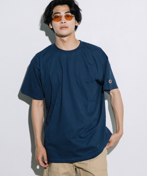 FRUIT OF THE LOOM(フルーツオブザルーム)の「ワッペンTEE / Tシャツ / 半袖 / トップス / シンプル / カジュアル / 無地 / ワンポイント / ユニセックス(Tシャツ/カットソー・メンズ・ネイビー/ブラック/グレー/ホワイト・S/M/L/XL)」の11枚目の写真