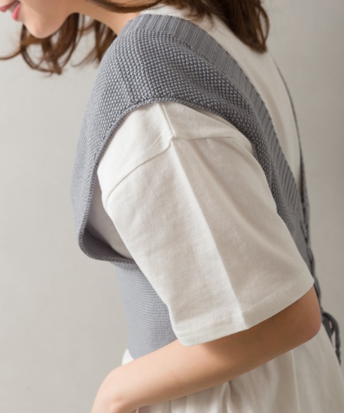 SpRay(スプレイ)の「ビスチェアンサンブル(アンサンブル・レディース・ベージュ/ブラック/ブルー/オリーブ・FREE)」の22枚目の写真