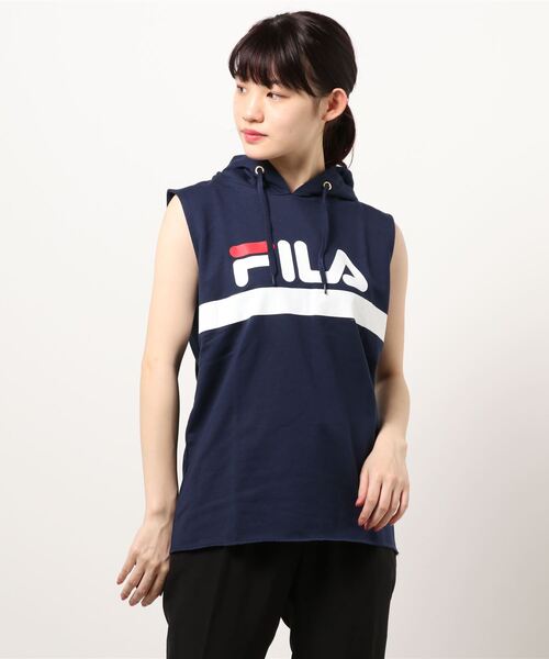 セール】【FILA/フィラ】レディースロゴノースリーブ