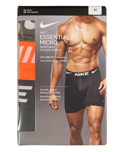 セール ボクサーパンツ Nike ナイキ ワンポイントロゴ ボクサーパンツ 3枚セット ボクサーパンツ ボクサーパンツ Nike ナイキ のファッション