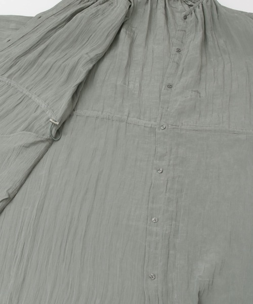 KBF+（ケービーエフプラス）の「KBF+　ワッシャーサテンライトコート（その他アウター・レディース・ベージュ系その他/グレー系その他・ONE）」の13枚目の写真