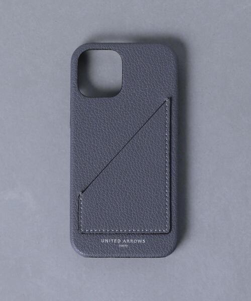 UNITED ARROWS(ユナイテッドアローズ)の「<UNITED ARROWS> マイクロファイバー iphone 12 ケース(スマホケース/カバー・メンズ・パープル/グレー/ブラック・FREE)」の3枚目の写真