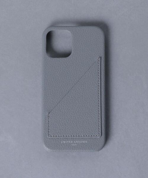 UNITED ARROWS(ユナイテッドアローズ)の「<UNITED ARROWS> マイクロファイバー iphone 12 ケース(スマホケース/カバー・メンズ・パープル/グレー/ブラック・FREE)」の2枚目の写真