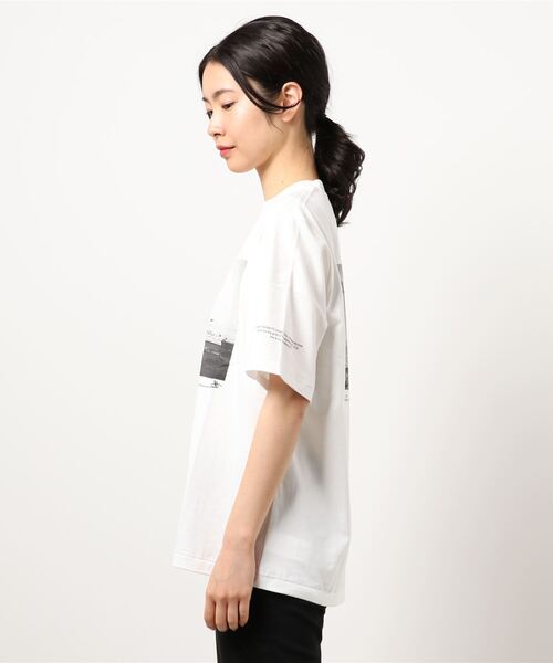 JANE SMITH / JOHN SMITH（ジェーンスミスジョンスミス）の「【JANE SMITH(ジェーンスミス)】JACK FARDELLウォールライドグラインドドロップショートスリーブTシャツ/JACK FARDELL WALL RIDE GRIND DROP S/S T-SHIRT（Tシャツ/カットソー・レディース・ブラック/ホワイト・SMALL）」の4枚目の写真