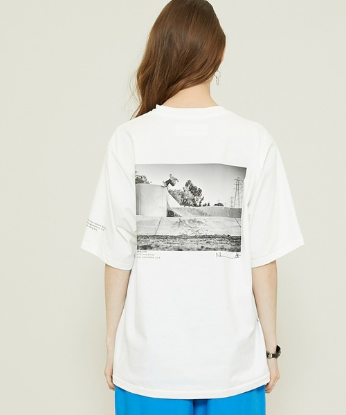 JANE SMITH / JOHN SMITH（ジェーンスミスジョンスミス）の「【JANE SMITH(ジェーンスミス)】JACK FARDELLウォールライドグラインドドロップショートスリーブTシャツ/JACK FARDELL WALL RIDE GRIND DROP S/S T-SHIRT（Tシャツ/カットソー・レディース・ブラック/ホワイト・SMALL）」の13枚目の写真