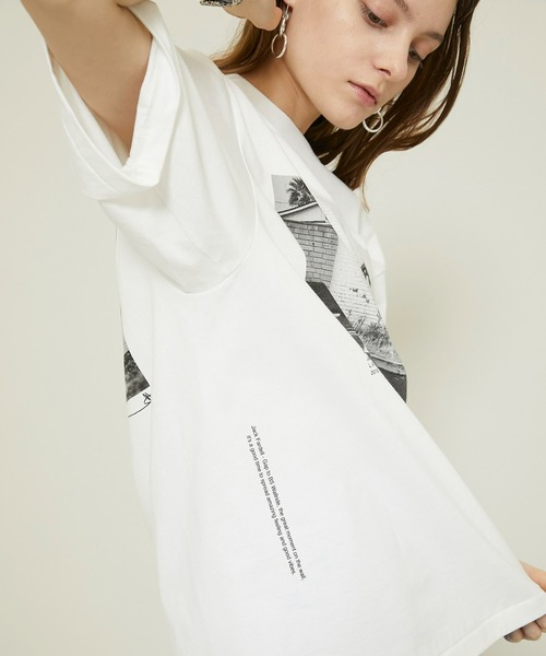 JANE SMITH / JOHN SMITH（ジェーンスミスジョンスミス）の「【JANE SMITH(ジェーンスミス)】JACK FARDELLウォールライドグラインドドロップショートスリーブTシャツ/JACK FARDELL WALL RIDE GRIND DROP S/S T-SHIRT（Tシャツ/カットソー・レディース・ブラック/ホワイト・SMALL）」の14枚目の写真