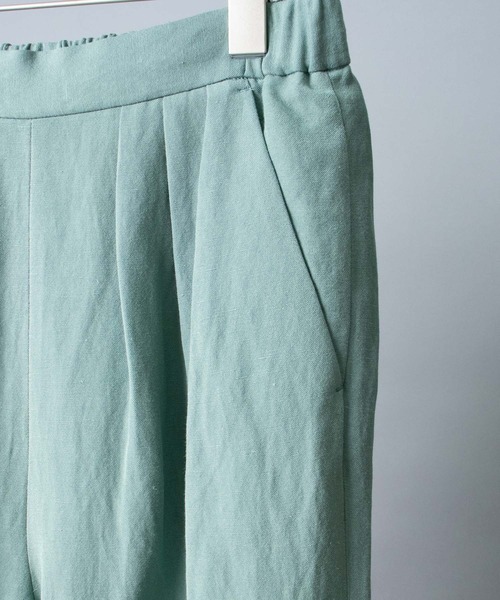 Fantastic Days（ファンタスティックデイズ）の「【 FANTASTICDAYS / ファンタスティックデイズ 】 レーヨンリネンタックパンツ（その他パンツ・レディース・ライトグリーン・40/38/36）」の5枚目の写真