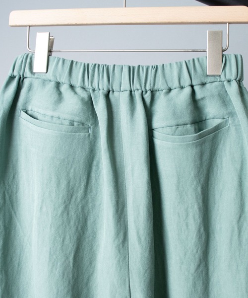 Fantastic Days（ファンタスティックデイズ）の「【 FANTASTICDAYS / ファンタスティックデイズ 】 レーヨンリネンタックパンツ（その他パンツ・レディース・ライトグリーン・40/38/36）」の6枚目の写真