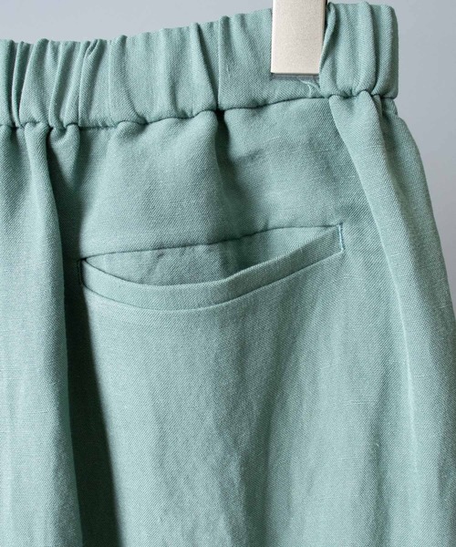 Fantastic Days（ファンタスティックデイズ）の「【 FANTASTICDAYS / ファンタスティックデイズ 】 レーヨンリネンタックパンツ（その他パンツ・レディース・ライトグリーン・40/38/36）」の7枚目の写真