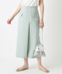 RIVE DROITE | リネン混フラップスカート(スカート)