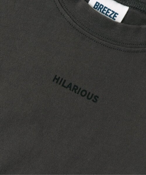 BREEZE(ブリーズ)の「/【WEB限定】ポケット裾切替Tシャツ(Tシャツ/カットソー・キッズ・カーキ/ブラック/オフホワイト・90/150/140/120/130/100/110)」の10枚目の写真