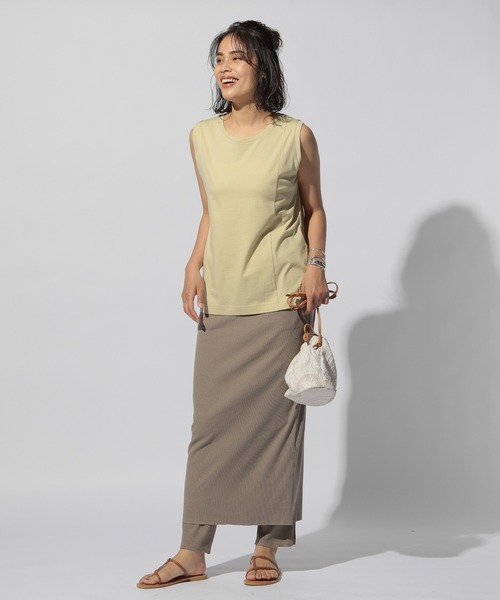 BAYFLOW（ベイフロー）の「レギパンセットスカート（レギンス/スパッツ・レディース・ブラック/モカ/ラベンダー・SMALL/MEDIUM）」の13枚目の写真