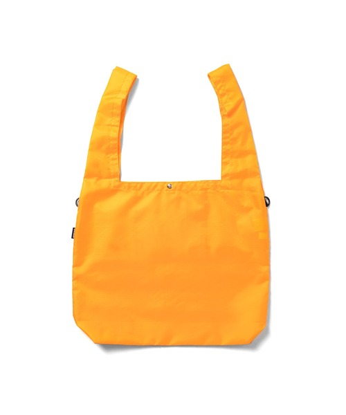 APPLEBUM（アップルバム）の「Shoulder Marche Bag（エコバッグ/サブバッグ・メンズ・オリーブ/オレンジ・FREE）」の4枚目の写真