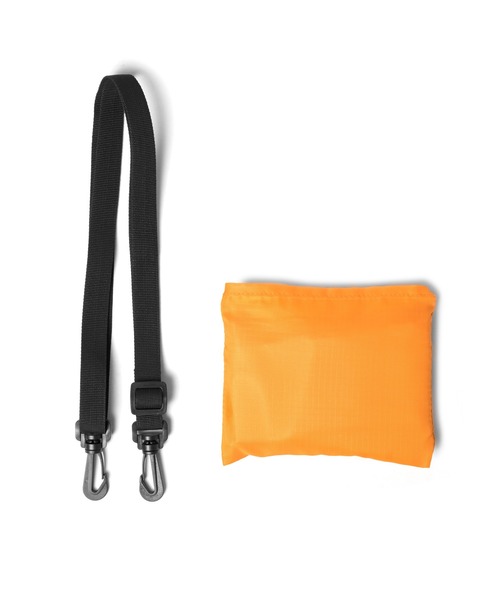 APPLEBUM（アップルバム）の「Shoulder Marche Bag（エコバッグ/サブバッグ・メンズ・オリーブ/オレンジ・FREE）」の5枚目の写真