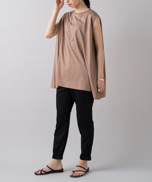 LOUNGEDRESS（ラウンジドレス）の「シルケットAラインカットソー（T 
