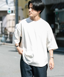 ITEMS URBANRESEARCH | ハニカムワッフル ラウンドカットTシャツ(Tシャツ/カットソー)
