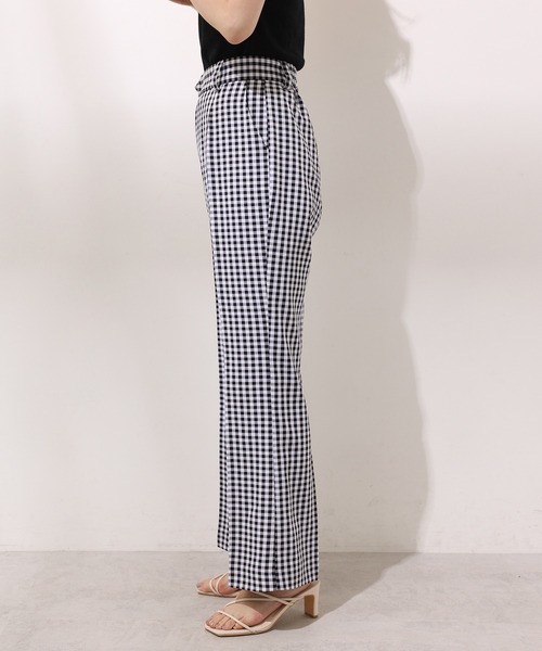 one after another NICE CLAUP（ワンアフターアナザーナイスクラップ）の「スラックスパンツ（スラックス・レディース・ピンク/ブラック/オフホワイト/ベージュ・MEDIUM/SMALL）」の17枚目の写真