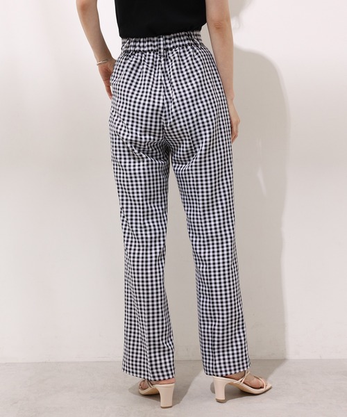 one after another NICE CLAUP（ワンアフターアナザーナイスクラップ）の「スラックスパンツ（スラックス・レディース・ピンク/ブラック/オフホワイト/ベージュ・MEDIUM/SMALL）」の18枚目の写真