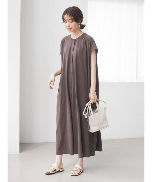 Sugar spoon(シュガースプーン)の「・SUGAR SPOON カットギャザーノースリワンピ*(ワンピース・レディース・ブラック/ブルー/パープル/ブラウン・FREE)」の20枚目の写真