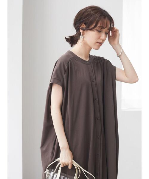 Sugar spoon(シュガースプーン)の「・SUGAR SPOON カットギャザーノースリワンピ*(ワンピース・レディース・ブラック/ブルー/パープル/ブラウン・FREE)」の19枚目の写真