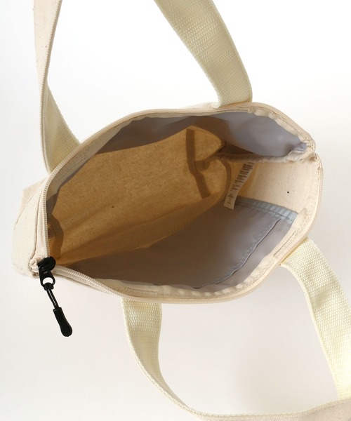 Lee（リー）の「Lee/リー キャンバス ロゴ ミニトートバッグ/ランチバッグ（トートバッグ・レディース・ライトグレー/オフホワイト/ブラック/ベージュ/カーキ・FREE）」の11枚目の写真