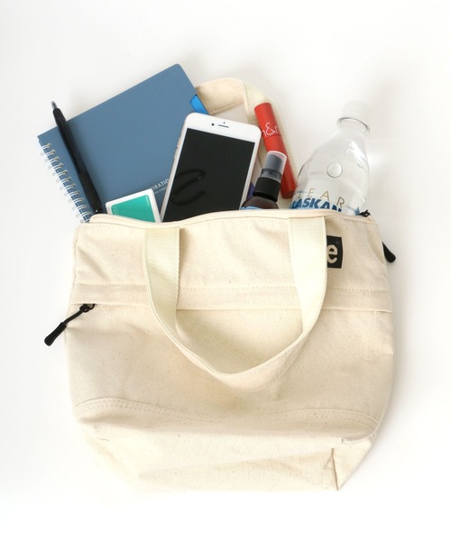 Lee（リー）の「Lee/リー キャンバス ロゴ ミニトートバッグ/ランチバッグ（トートバッグ・レディース・ライトグレー/オフホワイト/ブラック/ベージュ/カーキ・FREE）」の14枚目の写真