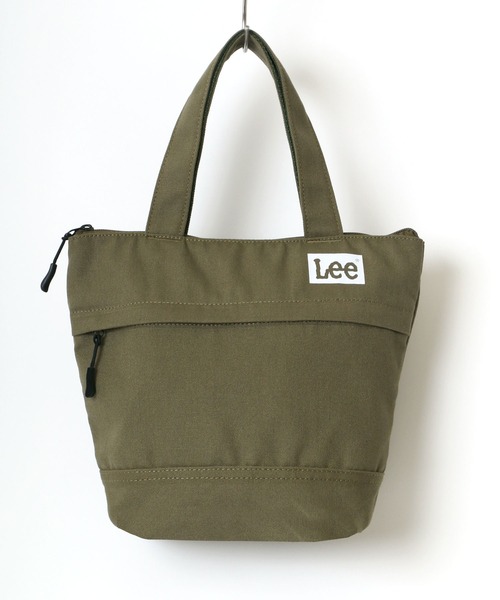 Lee（リー）の「Lee/リー キャンバス ロゴ ミニトートバッグ/ランチバッグ（トートバッグ・レディース・ライトグレー/オフホワイト/ブラック/ベージュ/カーキ・FREE）」の20枚目の写真