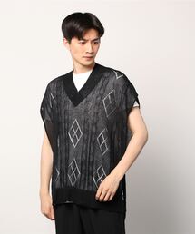 LUSOR | LUSOR（ルーソル）リネンニットベスト(ニット/セーター)