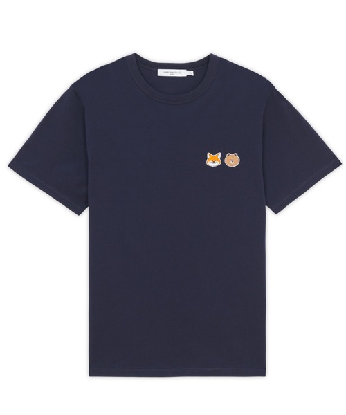 Maison Kitsune(メゾンキツネ)の「LINE x KITSUNE SMALL PATCH TEE-SHIRT(Tシャツ/カットソー・メンズ・ホワイト/イエロー/ネイビー・XS/L/S/XL/M)」の14枚目の写真