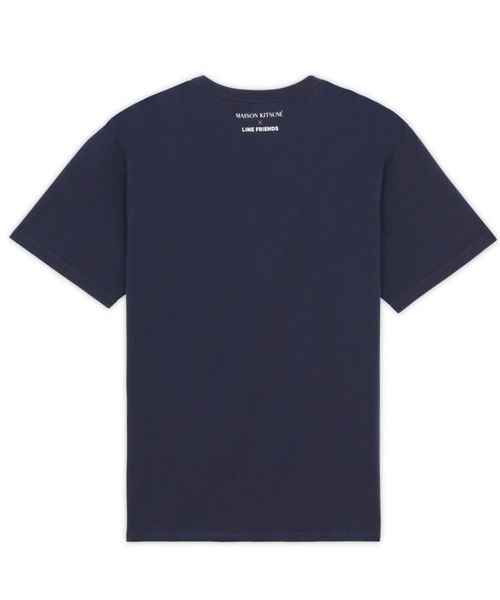 Maison Kitsune(メゾンキツネ)の「LINE x KITSUNE SMALL PATCH TEE-SHIRT(Tシャツ/カットソー・メンズ・ホワイト/イエロー/ネイビー・XS/L/S/XL/M)」の15枚目の写真