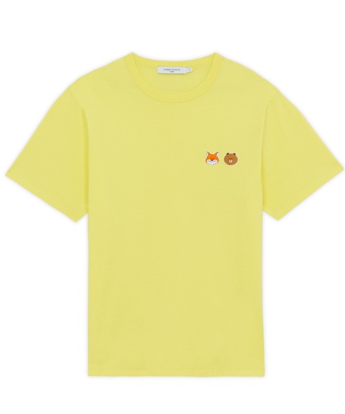 Maison Kitsune(メゾンキツネ)の「LINE x KITSUNE SMALL PATCH TEE-SHIRT(Tシャツ/カットソー・メンズ・ホワイト/イエロー/ネイビー・XS/L/S/XL/M)」の20枚目の写真