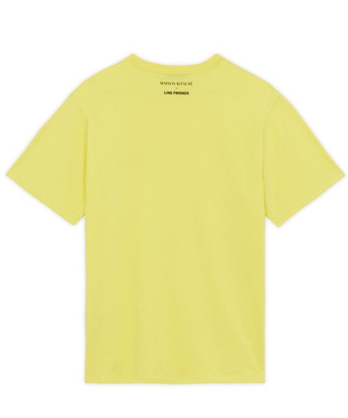 Maison Kitsune(メゾンキツネ)の「LINE x KITSUNE SMALL PATCH TEE-SHIRT(Tシャツ/カットソー・メンズ・ホワイト/イエロー/ネイビー・XS/L/S/XL/M)」の21枚目の写真