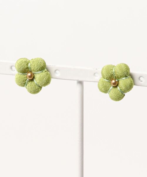 Sakka(サッカ)の「ピアス 梅ちりめん(ピアス(両耳用)・レディース・ホワイト/グリーン/ピンク系その他/オレンジ/レッド/ピンク系その他3/ブルー/イエロー/パープル/ピンク系その他2・FREE)」の18枚目の写真