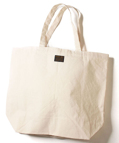 AVIREX（アヴィレックス）の「【直営店限定】ウェーブ ロゴ トート バッグ/WAVE LOGO TOTE BAG/アヴィレックス/AVIREX（トートバッグ・メンズ・オフホワイト/ブラック・FREE）」の12枚目の写真