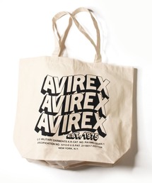 AVIREX | 【直営店限定】ウェーブ ロゴ トート バッグ/WAVE LOGO TOTE BAG/アヴィレックス/AVIREX(トートバッグ)