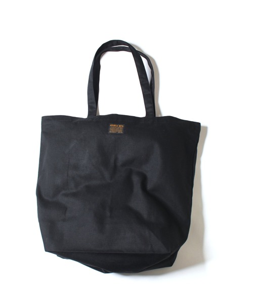 AVIREX（アヴィレックス）の「【直営店限定】ウェーブ ロゴ トート バッグ/WAVE LOGO TOTE BAG/アヴィレックス/AVIREX（トートバッグ・メンズ・オフホワイト/ブラック・FREE）」の6枚目の写真