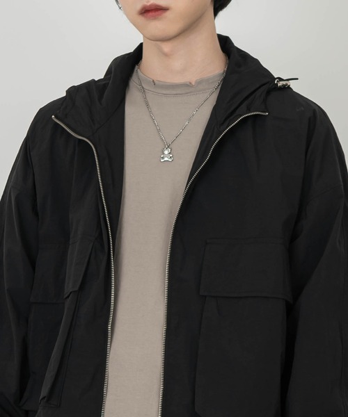 FOLLOWIN（フォロウィン）の「サジカルスチールベアーモチーフペンダントチェーンネックレス（ネックレス・レディース・シルバー・ONE SIZE）」の7枚目の写真